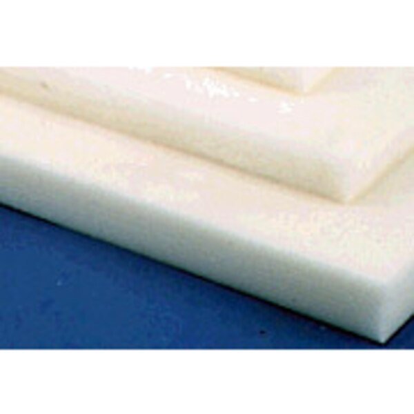 Natural HDPE Stress-Relieved Sheet, 1.250 X 48.000 X 96.000 [Each], Professional Plastics, Mfr#: SHDPENA1.250X48.000X96.000SR